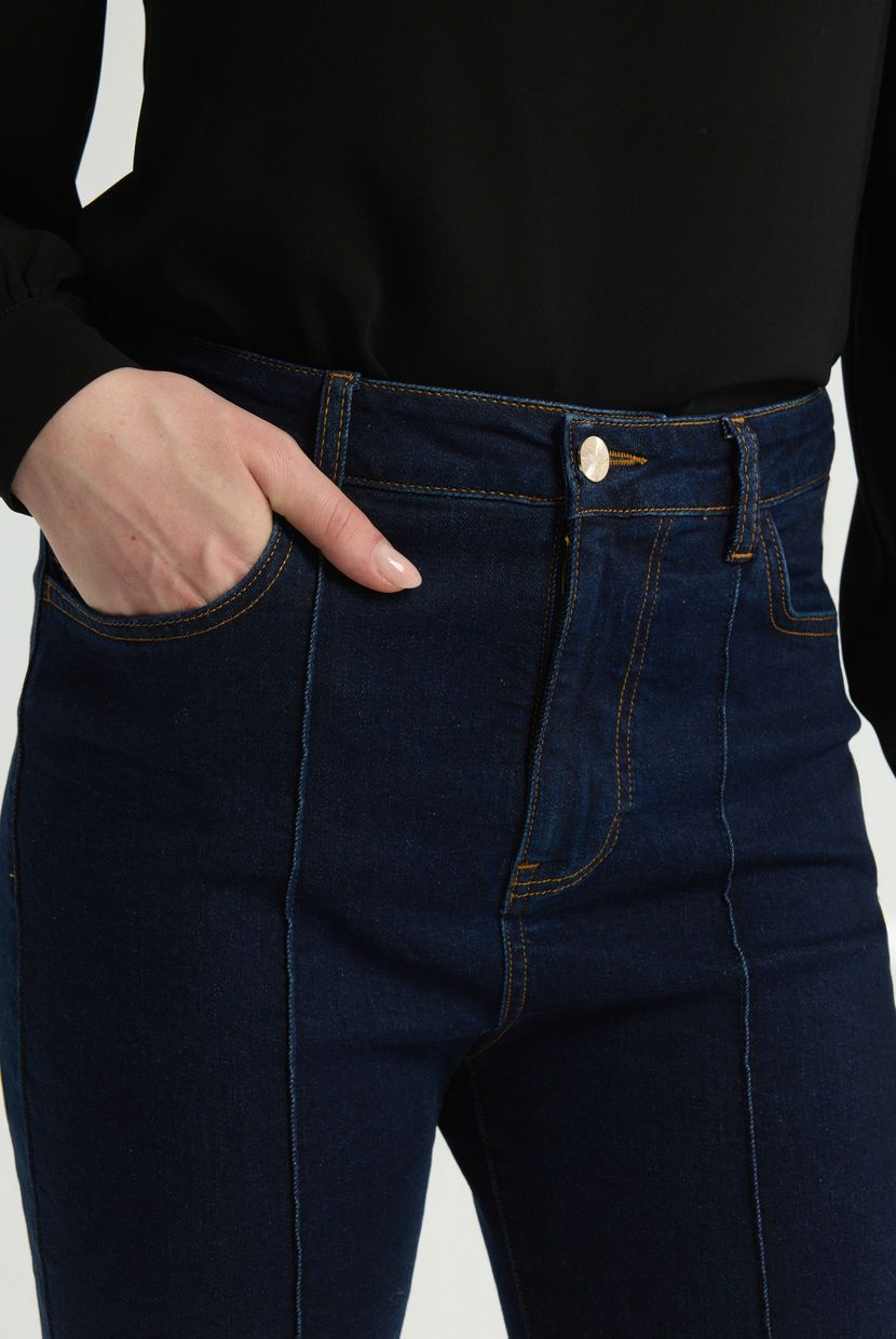 Lacivert İspanyol Paça Jean Pantolon 153L9726000-018 | lmb