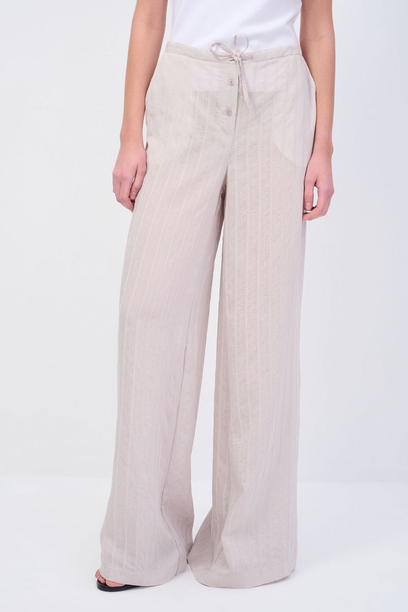 Mink Striped Trousers 153M2175000-859 | lmb
